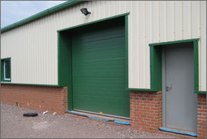 Staffs Industrial Doors Ltd Insulated Sectional Overhead Door 300 2